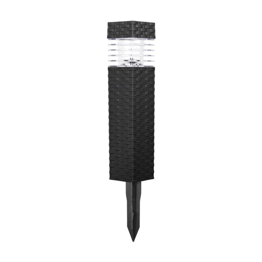 SM23427 Rattan-Style Solar Garden Stake Light